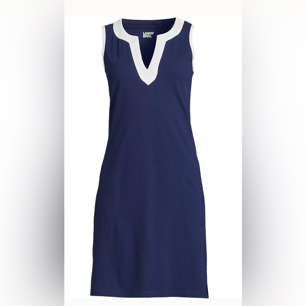 LANDS END Women’s Cotton  Swim Cover Up
Available in SIZE MEDIUM - NEW in Bag